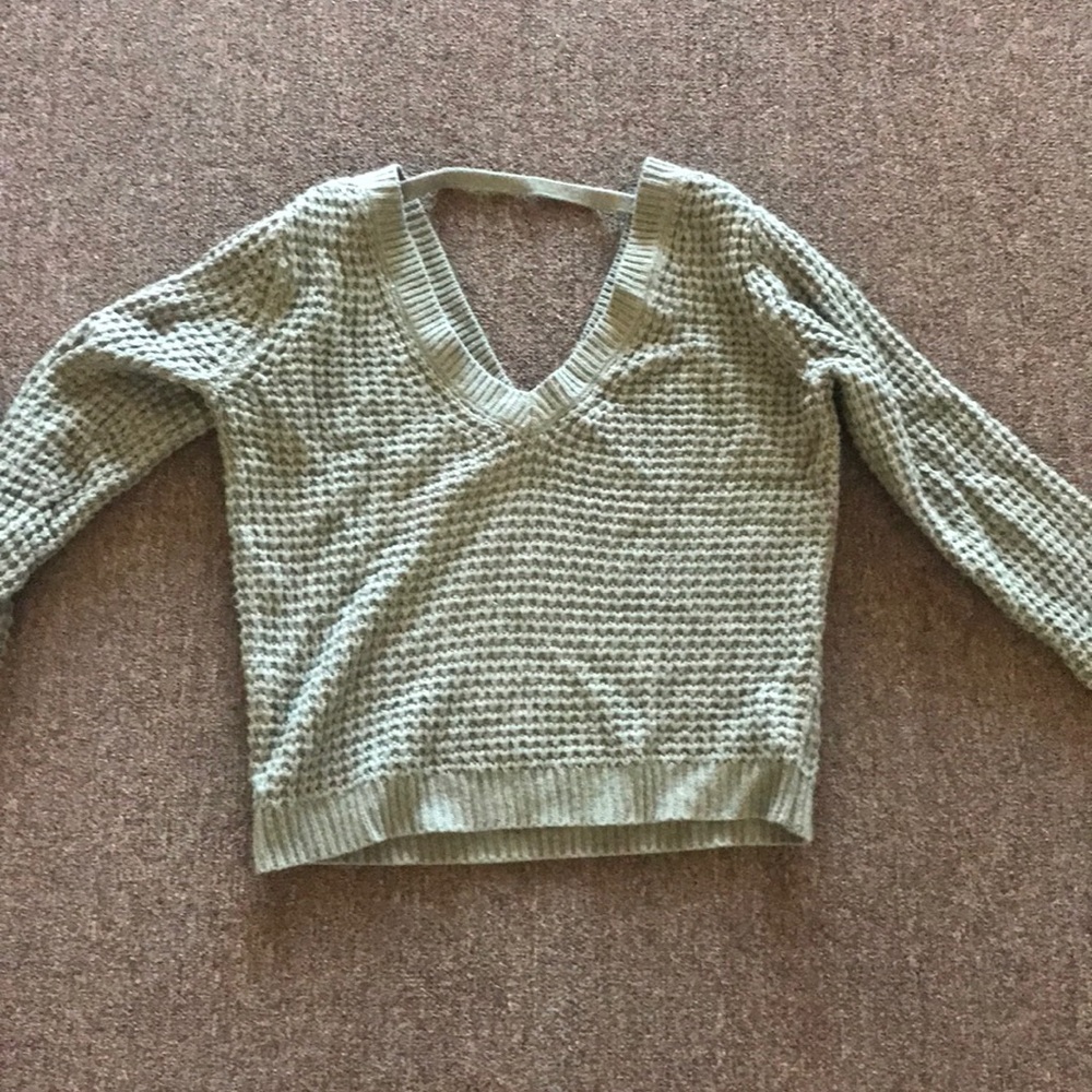 Green sweater
